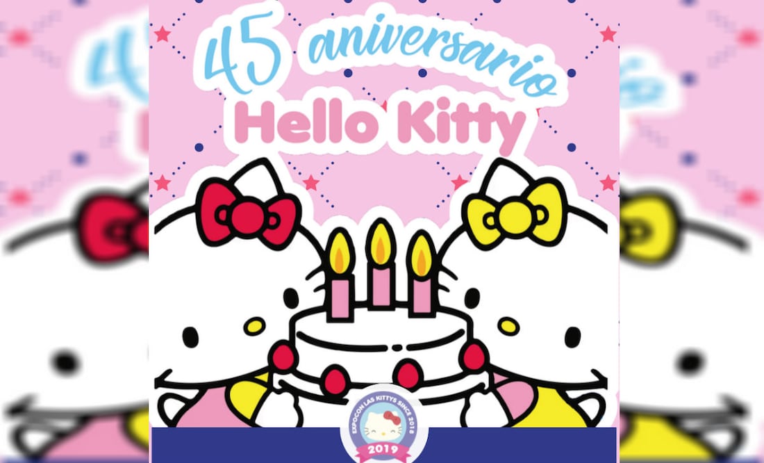 Hello Kitty celebra su 45 aniversario con una expo en la CDMX