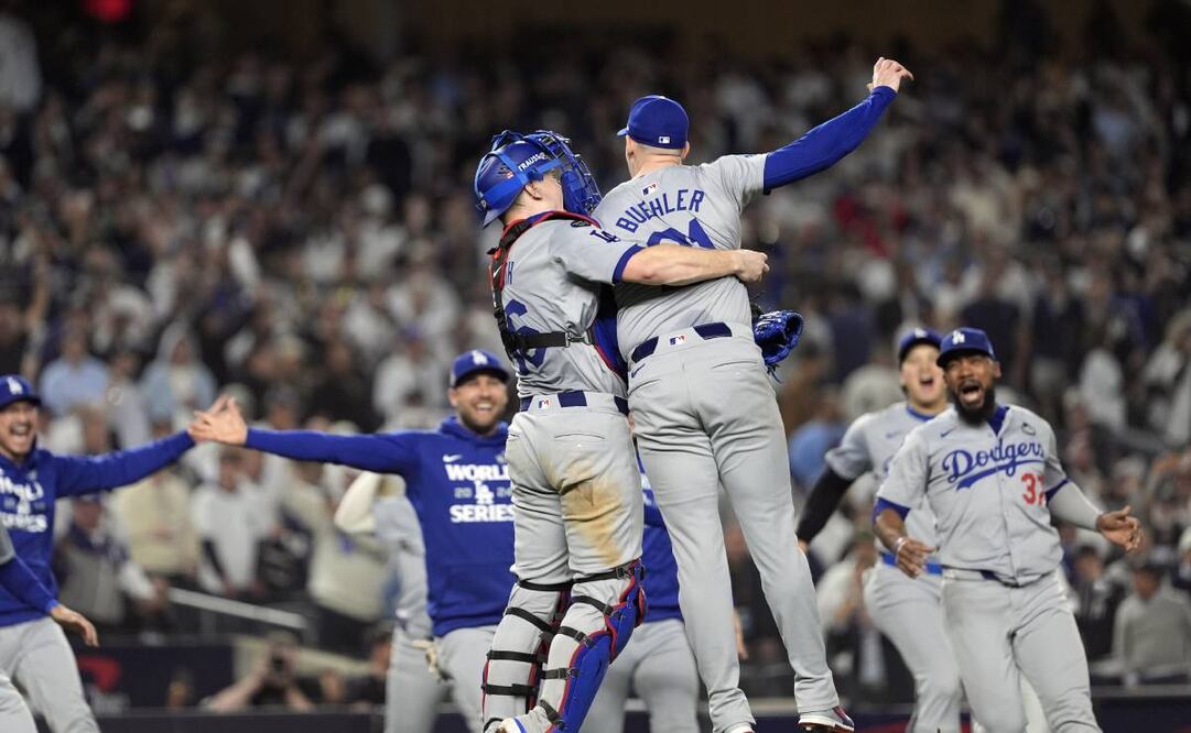 Los Dodgers terminaron la Serie Mundial en el quinto juego. Foto: AP.