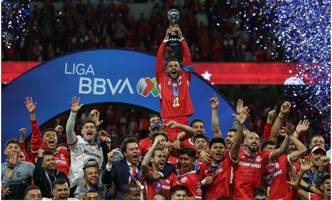 Toluca es el vigente campeón de la Liga MX Foto: Imago7