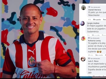 Argentinos se burlaron del regreso del Chicharito Hernández a las Chivas
