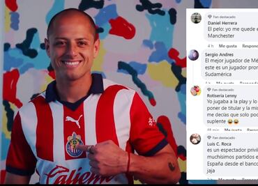 Argentinos se burlaron del regreso del Chicharito Hernández a las Chivas