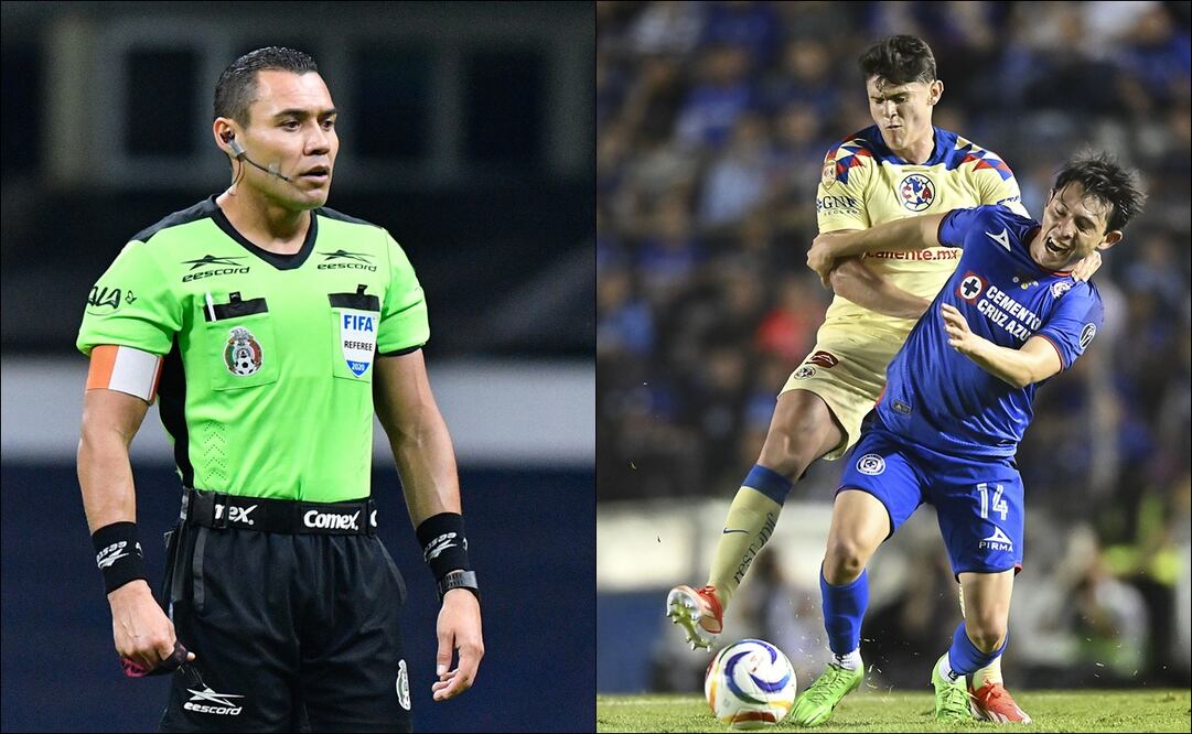 Se confirmó que el Gato Ortiz será el que dirija la final de vuelta entre América y Cruz Azul en el Estadio Azteca / FOTOS: Imago7