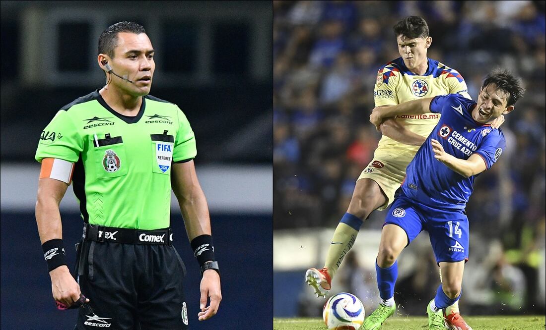 Se confirmó que el Gato Ortiz será el que dirija la final de vuelta entre América y Cruz Azul en el Estadio Azteca / FOTOS: Imago7