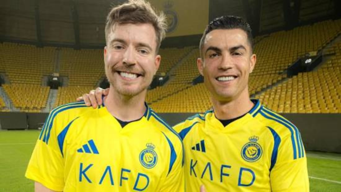 MrBeast y Cristiano Ronaldo son dos de los youtubers que más seguidores registran. Foto: Especial