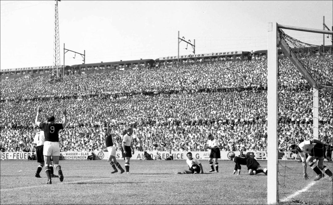 Sandor Kocsis, el romperedes exiliado en la Copa del Mundo de Suiza 1954 / FOTO: Archivo EL UNIVERSAL