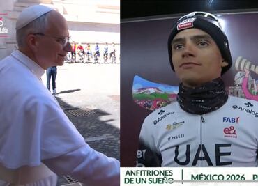El Papa León XIV reconoce el esfuerzo del mexicano Isaac del Toro tras el Giro de Italia