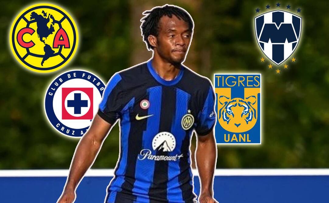 Cuadrado ha manifestado su interés por jugar en la Liga MX. Foto: Especial